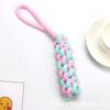 Temu Fabricante de Juguetes para Mascotas de Venta Caliente Set de Cuerda para Masticar para Perros Limpieza de Dientes Cuerda de Algodón Molar Resistente a Mordidas Juguetes para Perros al Mayoreo