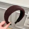 Diadema de Leopardo para el Cabello Ondulado Mao Mao para Mujer, Nueva Colección Otoño e Invierno, Sello para Lavar el Cabello en la Parte Superior del Cráneo, Diadema Elegante para Acabado del Flequillo Roto