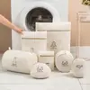 Juego de Bolsas para Lavar Ropa para Lavadora, Bolsas de Malla Antideformación para Sujetadores, Ropa Interior y Suéteres, Bolsas de Almacenamiento para el Hogar