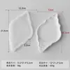 Jiahui Mei Molde de Silicona para Bandeja de Yeso Estrella de Mar Shell DIY Molde de Almacenamiento para Plato de Concha Marina de Resina Epoxi