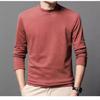 26 Estilos de Otoño e Invierno Cuello Alto Doble Cara Polar Térmico Invierno Nuevo Ropa Exterior para Hombre Capa Base Camiseta de Manga Larga Corte Ajustado Versátil