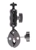 Soporte de Riding para Motocicleta Estabilizador Antivibración para Grabar Vlogs, Cabezal de Bola Universal Abrazadera Fuerte Fija de Aleación de Aluminio