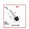 Accesorios de abrazadera rápida cabeza de goma tornillo abrazadera de codo accesorios de abrazadera cabeza de presión almohadilla de pie antivibración M4 M5 M6