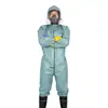 Vestuário de Proteção Resistente a Ácidos e Alcalis Peça Única Transfronteiriço, Roupas de Trabalho Químico de Laboratório, Pintura Spray Anti-Ácido Sulfúrico, Vestuário Anti-Poeira e à Prova de Produtos Químicos