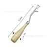Ganchillo con Mango en Forma de Lengua, Mango de Plástico, Mango de Madera, Ganchillo de Sellado, Ganchillo de Lengua, Ganchillo para Hilo, Venta Directa de Fábrica de Extensiones de Cabello, Ganchillo para Rastas
