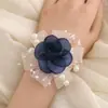 Suministro Transfronterizo Al por Mayor Set de Ramillete de Muñeca para Novios Boda Suministros para Fiestas Bodas en Stock Sw618