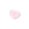 Colgante Corazón Hueco de Vidrio Hecho a Mano de Colores Corazón de Melocotón Agujero Grande Accesorios para Joyería DIY Pulsera Hecha a Mano Collar Pendiente