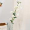 Flores Artificiales de Lirio del Valle Transfronterizas para Decoración Interior de Bodas, Arreglo Floral de Pasillo, Flores Falsas, Campanilla Francesa, Flores de Orquídea Mariposa