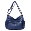 Bolso de Mamá de Mediana Edad 2026 Nueva Moda Bolso Cruzado de Hombro Grande para Mujer Versátil Casual Piel Suave Bolso Cuadrado Pequeño