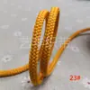 Corda Redonda Poliéster Sem Alma Espessura 5mm Núcleo Oco Corda de Poliéster Textura Grossa Corda para Bolsa Tecida à Mão Corda para Carregar Roupas Amarradas Cordão