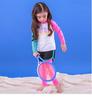 Traje de baño para niños 2024, nuevo conjunto de tres piezas dividido para niñas medianas y grandes, traje de baño para niños de secado rápido, manga larga, protección solar, buceo para niños.