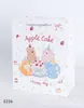 3# Mediano 25 Nueva Bolsa de Papel Kabi Bala a Cuadros de Dibujos Animados Bolsa de Regalo Ropa Cosméticos Bolsa de Cuerda de Mano Bolsa de Compras