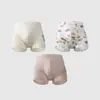 Calzoncillos tipo bóxer Dingmi Oso que cambian de color, 60 piezas, Algodón Modal Tencel, Cuatro esquinas, Clase A, Cintura media, Ropa interior suave y amigable con la piel para niños