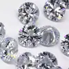 Arte de Unha Zircônia Redonda Pequena 0,9-5,0mm Fornecimento Direto Zircônia Sintética 5A Pedra Solta Pedra Preciosa de Alta Qualidade Decoração de Unha DIY