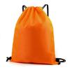Bolsa Portátil com Cordão de Tecido Oxford 210D Mochila Casual Masculina e Feminina Bolsa de Viagem para Caminhada Grande Capacidade Dobrável Bolso com Aba de Cordão Calças