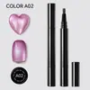 Esmalte de Uñas Gel para Ojos de Gato Brillo Cruzado Bolígrafo de Gel Bolígrafo Magnético Construcción Todo en Uno Bolígrafo de Gel para Ojos de Gato Perezoso Esmalte de Uñas Gel Seis en Uno Uso Especial