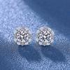 TikTok Live Silver Plated 5 quilates Grande Diamante Pombo Ovo Pingente Luz Simulação de Luxo Colar de Diamante de Alto Carbono Mulheres Jóias Atacado