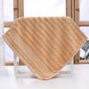 Onda padrão de bambu fibra de algodão toalha quadrada atacado 35 * 35cm toalha pequena toalha lisa toalha de rosto toalha de rosto sem fiapos toalha quadrada