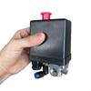 Compresor de Aire Accesorios Bomba de Aire Interruptor de Presión Automático Válvula de Descarga de Plástico Válvula de Escape Enchufe Rápido Boca Recta Válvula de Boca Curva