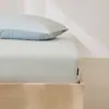 2026 Nuevo Tacto Microfibra Algodón 100% de Alto Hilo Sábana Bajera Ligeramente Cepillada Cubre Cama Engrosado de Algodón Puro Funda de Colchón Temporada Otoño/Invierno