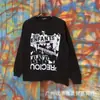 Erd Melancólico Rico Segunda Geração Retrato Retro Americano Estampa Rock Hip-Hop Bolso Cargo Calça Camiseta Manga Curta Solta Tendência Masculina e Feminina