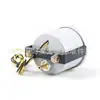 Instrumento de Modificación de Coche Neutro de 52 mm 12V Racing Instrumento Universal Booster Temperatura del Agua Temperatura del Aceite Presión del Aceite Voltaje