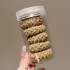 Elástico de Cabelo para Rabo de Cavalo Alto Estilo Coreano de Primavera, Corda de Cabelo Durável, Simples para Mulheres, Elástico de Cabelo de Alta Qualidade