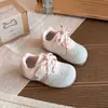 Zapatos Argan de primavera y otoño para niños, suela suave, para niña, bebé, antideslizantes, de malla transpirable, deportivos, para niña, casual, rosa, sencillos