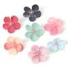 Estilo Ins Flor de Ciruelo Fresca Artificial Cabeza de Flor Material Hecho a Mano DIY Pasador Tocado de Flor Corona Paquete de Dolor Decoración de Belleza