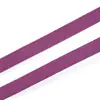 1cm elástico grueso doble cara mate cepillado gamuza patrón horizontal banda de goma cuerda para el pelo accesorios para el cabello peluca con cinta deportiva
