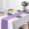 Camino de Mesa de Satén en Stock para Bodas, Nuevo Estilo Chino, Color Sólido, Rojo de Alta Densidad, Decoración de Boda, Lujo Ligero, Estilo Europeo de Gama Alta