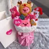 [Personalización de Pedidos Pequeños] Ramo de Muñecas Navideñas, Muñeca para el Día de San Valentín, Regalo para Niñas y Mejores Amigas, Transfronterizo