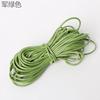 Cuerda de cera de Corea del Sur para collar, cuerda de cera, cuerda de cuero de imitación, material para pulseras caseras, accesorios de joyería tejidos a mano
