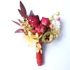 Mini Flor Seca Fresca Flor Imortal Corsage Noivo Noiva Festa de Casamento Vestido Corsage de Formatura Acessórios Decoração
