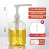 Garrafa espremedora de xarope para lojas de milk tea, garrafa de prensar açúcar de vidro, garrafa dispensadora manual tipo prensa, garrafa dispensadora de frutose, espremedor de suco