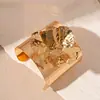 Anillo de Brazo Abierto con Diseño de Flor de Serpiente Hueca Transfronterizo Europeo y Americano Pulsera de Tendencia de Moda Pulsera Exagerada de Gama Alta para Mujeres