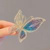 Presilha de Cabelo Asas de Borboleta Super Fada Infantil Sentido Avançado Lolita Flor Fada Elfo Presilha de Cabelo Antiga Faixa de Cabelo Hanfu