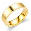 Anillo de acero de titanio, anillo liso sencillo para hombre de 8 mm, anillo de pareja simple, joyería al por mayor