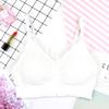 Top de tubo con tirantes y encaje para el pecho, ropa interior sexy que combina con todo, chaleco deportivo de yoga con espalda hermosa para niña