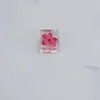 Venta Caliente Transfronteriza Hecho a Mano Resina Epoxi Flores Secas Especímenes Crisantemo Hojas de Rosa Morado Cubos Tridimensionales Terminados