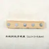 Soporte para Uñas de Práctica Pieza de Ajedrez de Metal Soporte de Exhibición de Madera Estilo Japonés Adsorción Magnética para Uñas Soporte de Tablero de Ajedrez Base de Uña Portátil