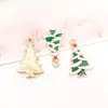 Acessórios para Joias DIY, Pingentes de Joias, Decorações de Árvore de Natal, Enfeites de Natal de Liga com Gotejamento de Óleo, Itens Quentes de Venda Transfronteiriça