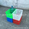 Cesta de plástico rectangular con volteo para 500 frutas y verduras, caja de transporte, caja de volteo con recubrimiento de plástico