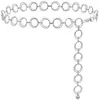 Cadena de Cintura de Metal Atmosférica de Comercio Exterior Europeo y Americano para Mujer Verano Transfronteriza Nueva Tendencia Moda Cadena Corporal Chica Caliente Cinturón de Vestido
