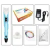 Fornecimento Direto da Fábrica Caneta de Impressão 3D Caneta de Grafite Estéreo DIY Caneta de Pintura Brinquedos Educativos para Crianças Venda por Atacado da Fábrica Presentes