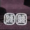 Aretes de Zirconia con un Toque de Lujo de Nicho, Diseño Elegante, Populares en Xiaohongshu, Disponibles para Dropshipping E6920