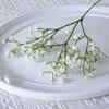 Simulação Gypsophila decoração de casamento segurando buquê sentir borracha macia Gypsophila única flor de simulação de plástico flor falsa