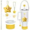 Accesorios Decorativos Stanley Correa de Mano de Cuerda Trenzada Estuche para Labial Llavero Duende Briqueta Funda de Silicona Antideslizante para Taza