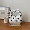 Bolso de Mano Nuevo de Lunares Verano 2026 Estilo Francés Único de Alto Valor Bolso Cuadrado Pequeño Coreano Bolso de Moda Relajado para el Trabajo