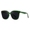 Novos Óculos de Sol Gm com Acabamento de Alto Padrão, Unissex, Lentes Quadradas Polarizadas Anti-UV, Óculos de Sol Estilo Coreano para Celebridades da Internet com Proteção Solar